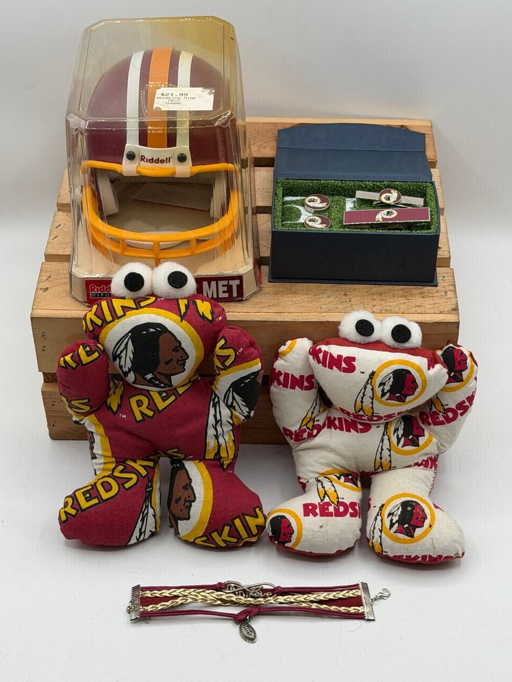 Vintage Washington Redskins Fan Collectibles Bundle